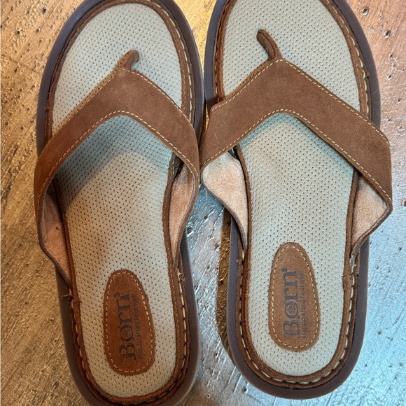 Born Brown Casual Sandals